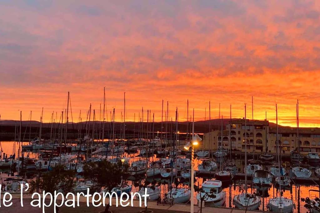 Appartement Avec Vue Sur Le Port Leucate Exterior photo